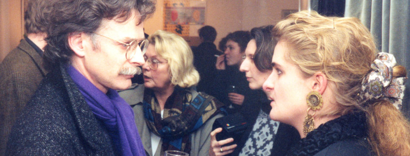 Kurt Johnen im Gespräch mit Maja-Lene Rettig im Lichtwerk 1990