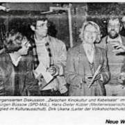 2. Bielefelder Filmfest mit Podiumsdiskussion 1984