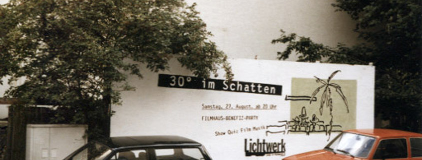 Filmhausparty 30 Grad im Schatten 1988