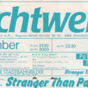 Lichtwerk Programm Dezember 1986 (Ausschnitt)
