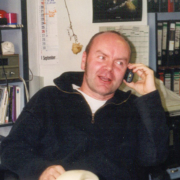 Jörg Erber im Filmhausbüro