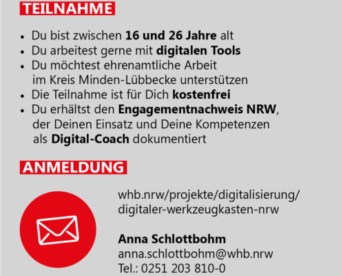 Kontakt Digitaler Werkzeugkasten NRW