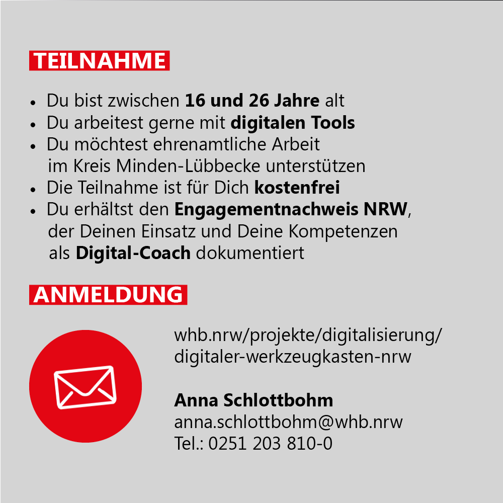 Kontakt Digitaler Werkzeugkasten NRW